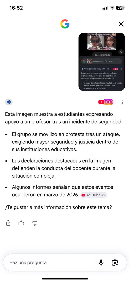 cherryyuuh's tweet photo. @samoyendos @JorgArboleda @PumaChairo @Prazkat holap, no se como compartir el link pero yo tambien busqué de la misma foto.

De hecho me salieron videos de la misma fecha (marzo) pero aun no los he visto, al parecer son las mismas chicas y si es como una escuela chilena, pero la noticia es en ingels https://t.co/SA2NPtOJOF