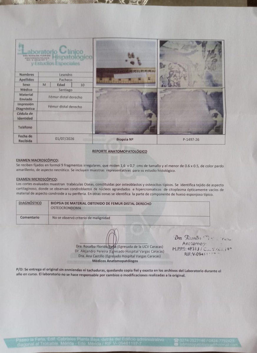 UzcaPrime's tweet photo. Internet ha demostrado muchas veces que puede cambiar vidas.
Hoy les pido que nos ayuden con una sola acción: donar o compartir este mensaje. Mi hijo necesita una cirugía para retirar un tumor benigno y corregir su diagnóstico de Genu Varo. https://t.co/SVhQroapWW
Gracias a todos https://t.co/KnQvHnyaBz