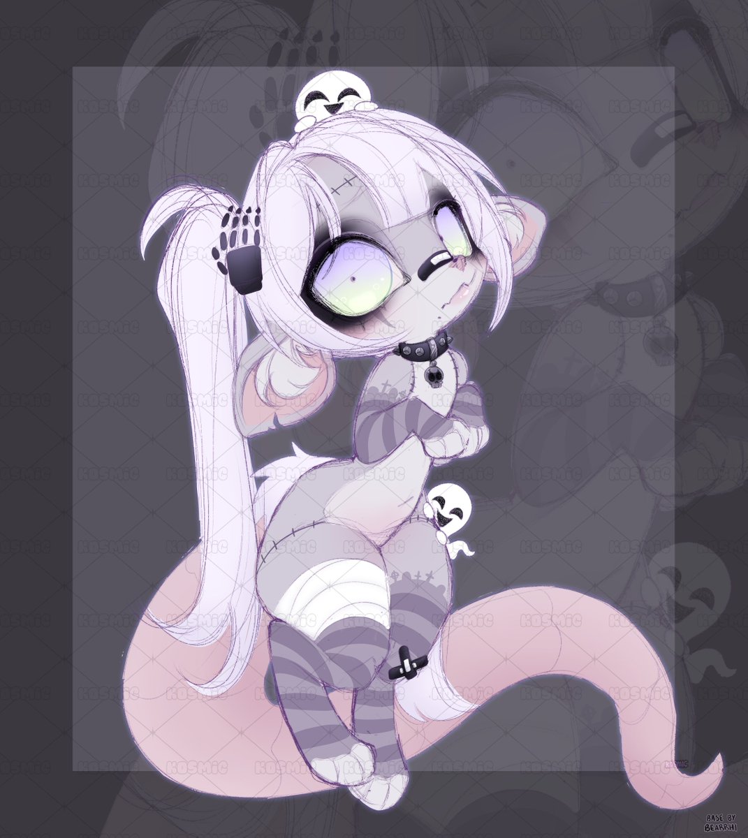 kosmickitten96's tweet photo. Ghost Possum (sold) https://t.co/6A7UYelCxh