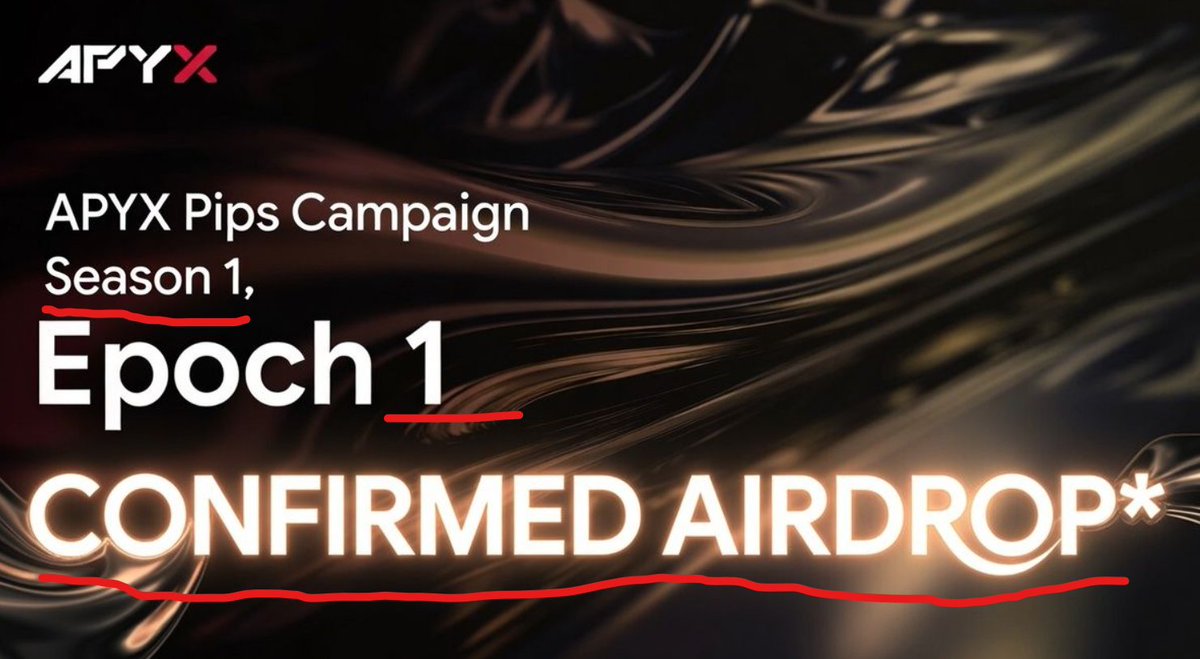 Victornguyen10x's tweet photo. HƯỚNG DẪN CÀY AIRDROP APYX CAMPAIGN

Dự án gọi vốn ~$3M từ các quỹ hàng đầu: Pantera, ParaFi, Kraken Ventures
6% tổng cung dành cho Airdrop 
TGE dự kiến ngày 13/10/2026
Chưa Snapshot.
Mô hình Lưới Stablecoin (apxUSD) được bảo chứng bởi tiền mặt, Trái phiếu Chính phủ Mỹ & Cổ phiếu DAT.

Các bước cày điểm Pips:
=> Truy cập https://t.co/6GBCpVAzwE ➔ Connect ví.
=> Vào mục Swap đổi USDC ➔ apxUSD
=> Commit apxUSD vào Protocol hoặc add LP cặp apxUSD/USDC trên Curve.

Tối ưu Multiplier:
Pendle apxUSD LP: x24 Pips
Hold YT-apxUSD: x32 Pips

Dự án có Backer xịn, allocation 6% rõ ràng cho community và chưa snapshot. Anh em tranh thủ cày sớm để tích lũy Pips nhé