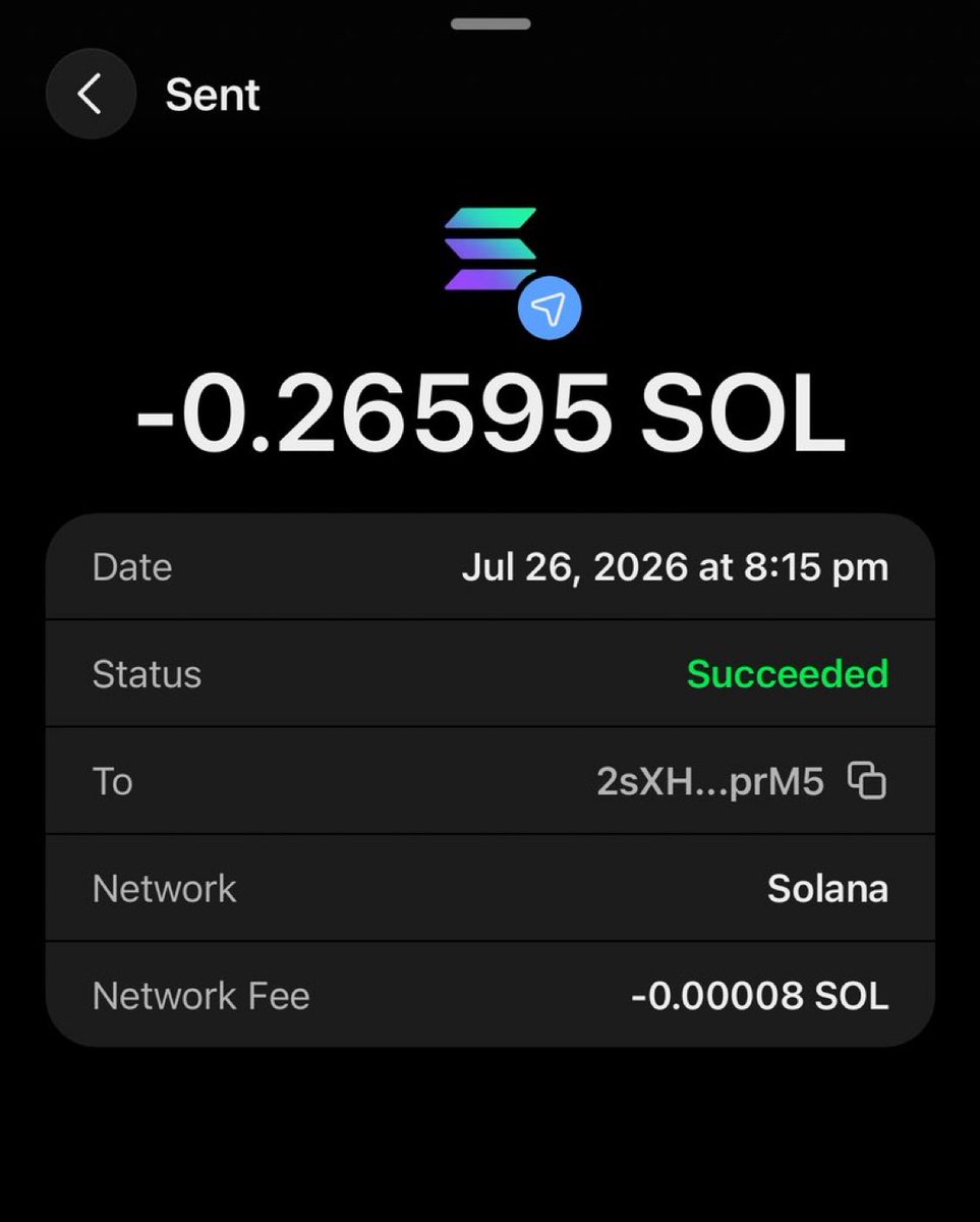 hailey_cryptoq's tweet photo. Sent you some SOL 🎉🎉🎉🎉🎉

WHO is next ??

Keep retweeting all posts 

Turn notification 🔔 on https://t.co/X7RZOhBibO