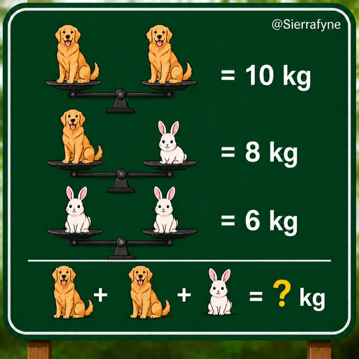 Sierrafyne's tweet photo. What is the final weight? 🤔 https://t.co/Nk2NHQ8unB