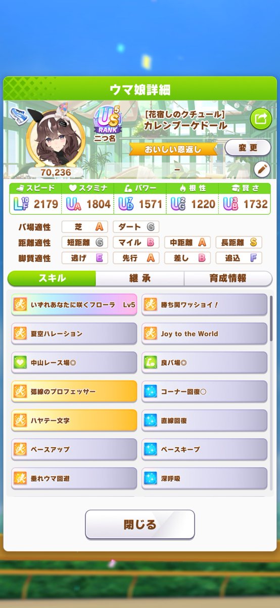maika_starly's tweet photo. チャンミ用ブーケちゃん
切れ者無くてもスキポ余ったからこれ以上は継承運に賭けるくらいしか出来ない https://t.co/uPPvGDolki