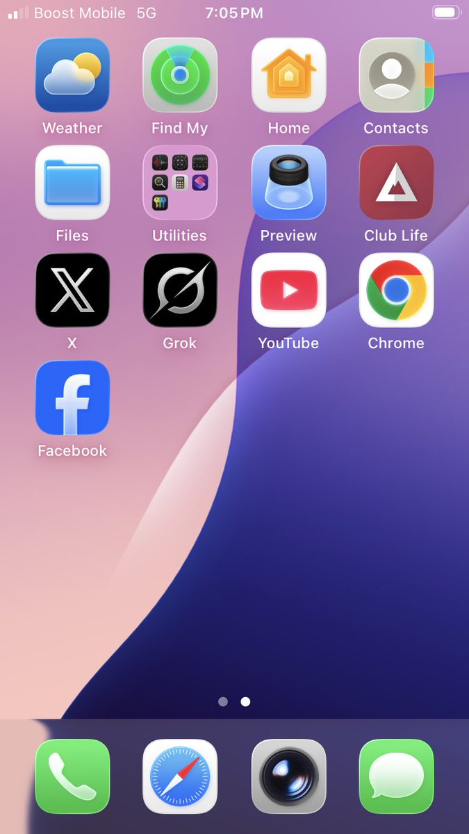 NatCon2022's tweet photo. This is the first time I have ever seen 5G appear. I just got a 3rd generation iPhone 7/SE. Previously had 2nd generation. I guess 5G was already in my area, but not compatible with previous phones.

Now I suddenly feel compelled to research the effects of 5G RF radiation. https://t.co/6BzsPNGx3m