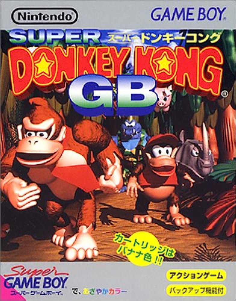 MASA45787652's tweet photo. 今日の誕生日④ 1995年7月27日
GB スーパードンキーコングGB
SFC版のアレンジ作品。ステージは全て新規となっていて舞台、敵、仕掛けなどオリジナル要素が多く新鮮な気持ちでプレイ出来る。グラフィックの描き込みが特に凄くBGMの評価も高い。#今日の誕生日 #スーパードンキーコングGB #ゲームボーイ https://t.co/SzUdvSQXsC