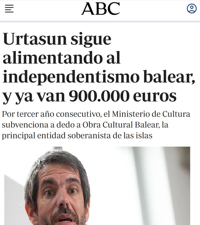 CCivicaCatalana's tweet photo. Vivimos en el único Estado del mundo que subvenciona a los que quieren destruir el Estado, generosamente para que lo tengan más fácil. https://t.co/eS8KoWlGZr