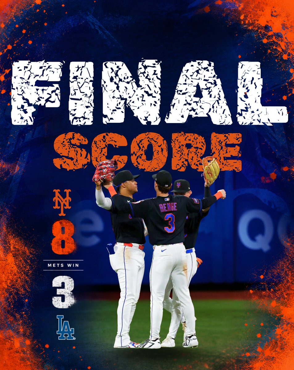 FPSportsMedia's tweet photo. Tyrone Taylor and Marcus Semien delivered game-changing three-run homers as New York erased an early deficit to close the series with a comeback win Sunday at Citi Field

#Mets #Dodgers #TyroneTaylor #MarcusSemien #LGM #FreneticPaceSports

Read Here:

https://t.co/nPeQ4jlhAF https://t.co/KIogWjE16P