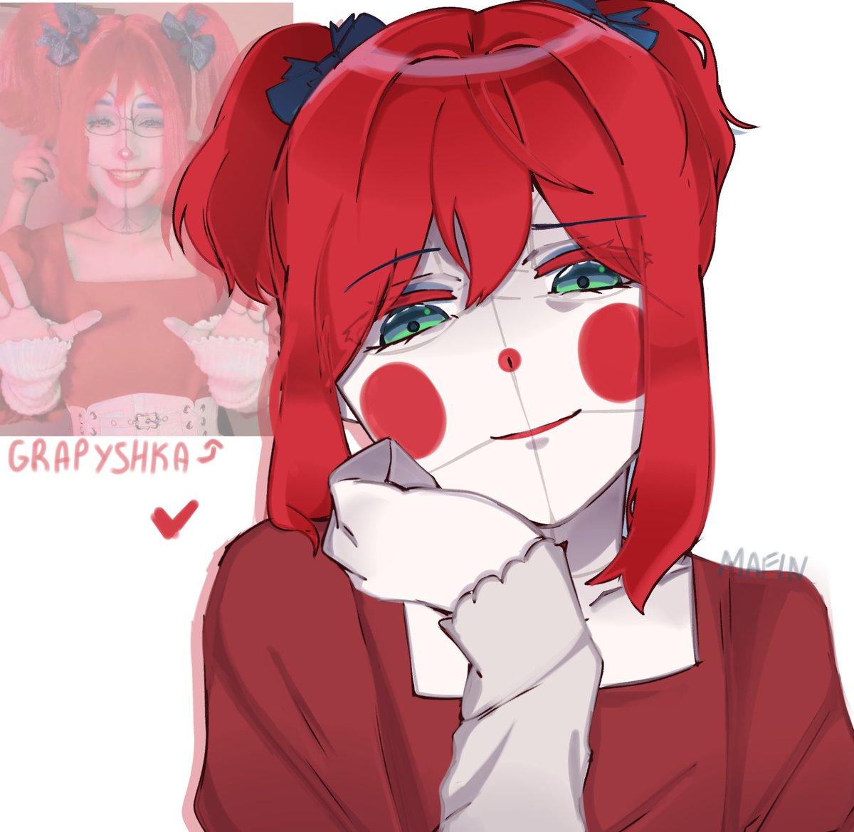 Mafinfuyu's tweet photo. Cb's cosplay by @/grapii0 on TT
#FNAF #cosplay #art https://t.co/fDMGBznqvB