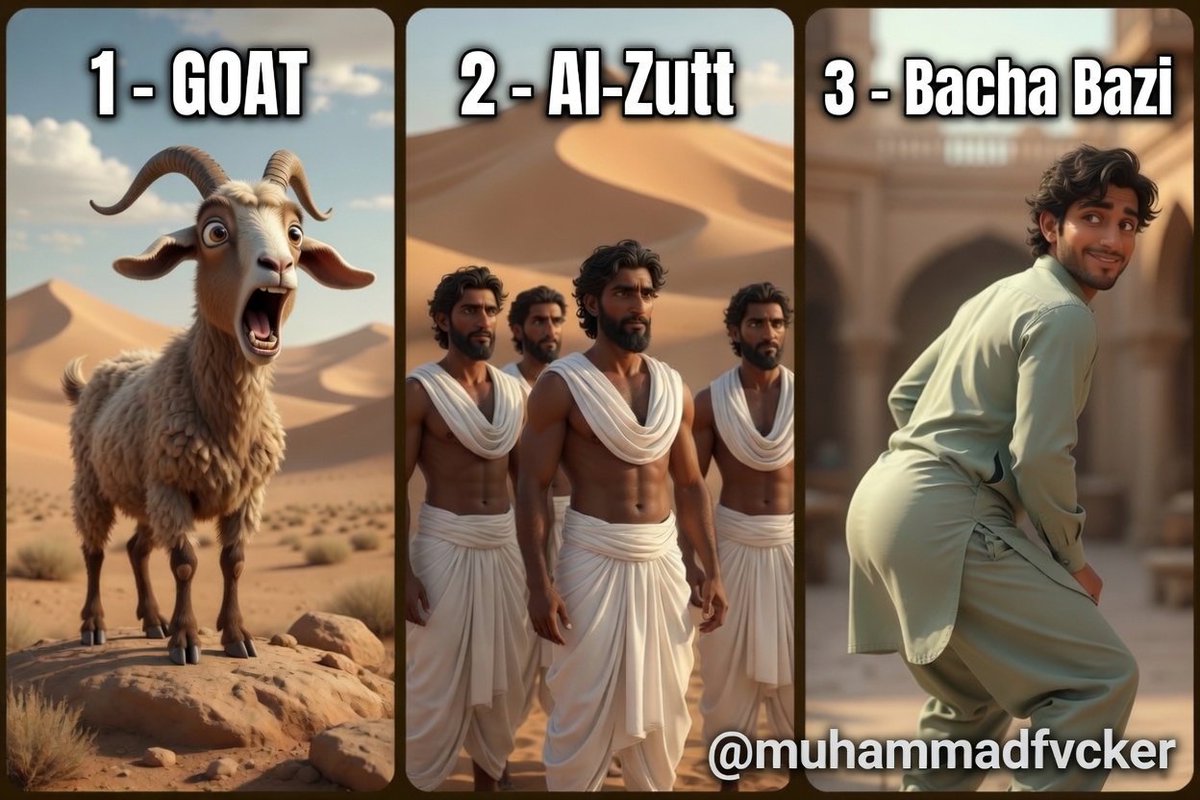 SamuelTawhid's tweet photo. @HassanKhan_Vi @CaseyKrol Funny how Mohammed ibn sharmuta was tge first muslim terrorist and the Muhammadan binta kelb ibn kelb want to be like him https://t.co/pccTUO9vIh