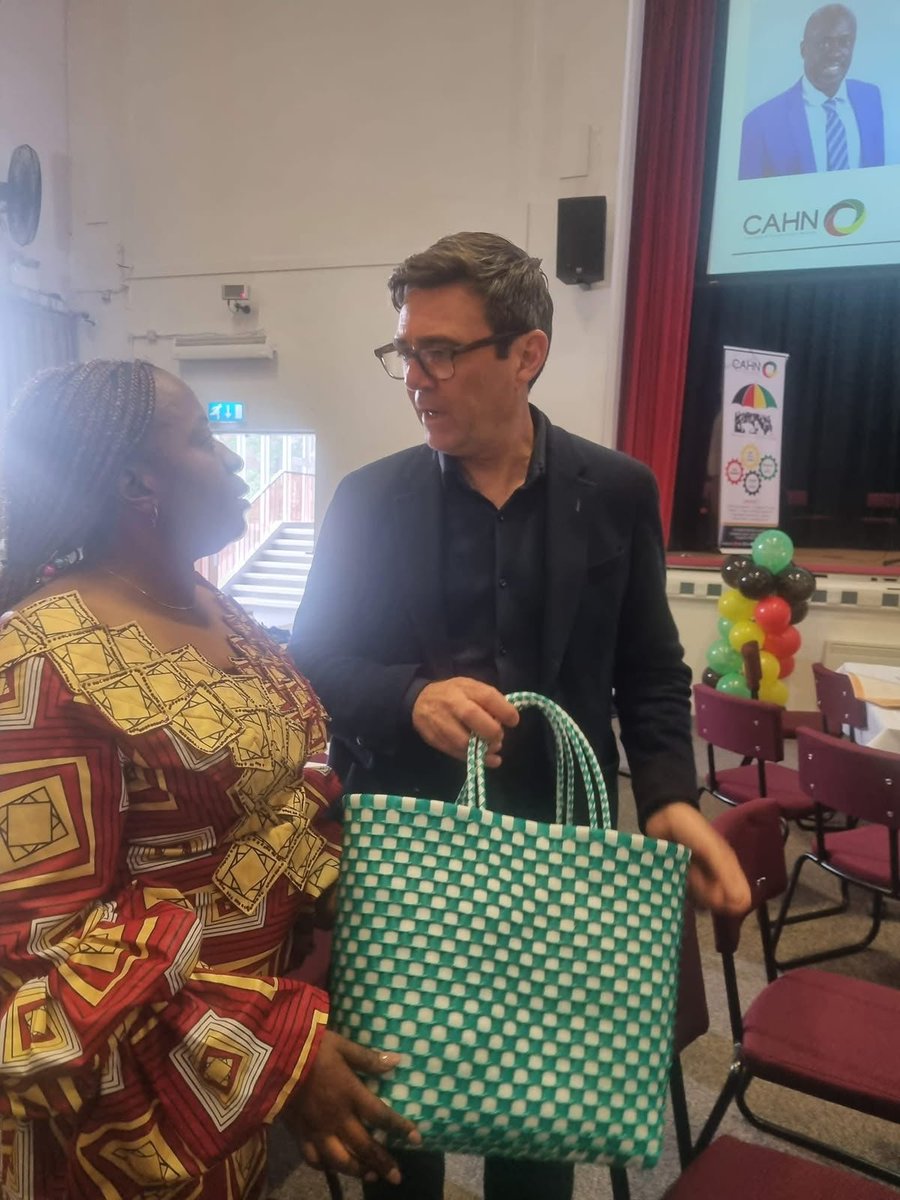 WalikaleF's tweet photo. Congratulations Andy Burnham for becoming the new Prime Minister of United Kingdom. I would also love to thank CAHN for giving me this opportunity to meet Andy Burnbam when he was the Mayor of Manchester https://t.co/sco2WCxSOI