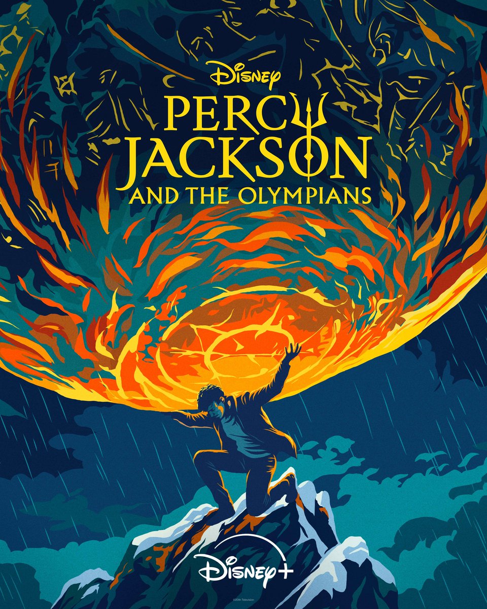 PercySeries's tweet photo. This exclusive #SDCC art >>> Save your strength for #PercyJackson and the Olympians Season 3, premiering November 20 on Disney+. https://t.co/8woX4hJWb5