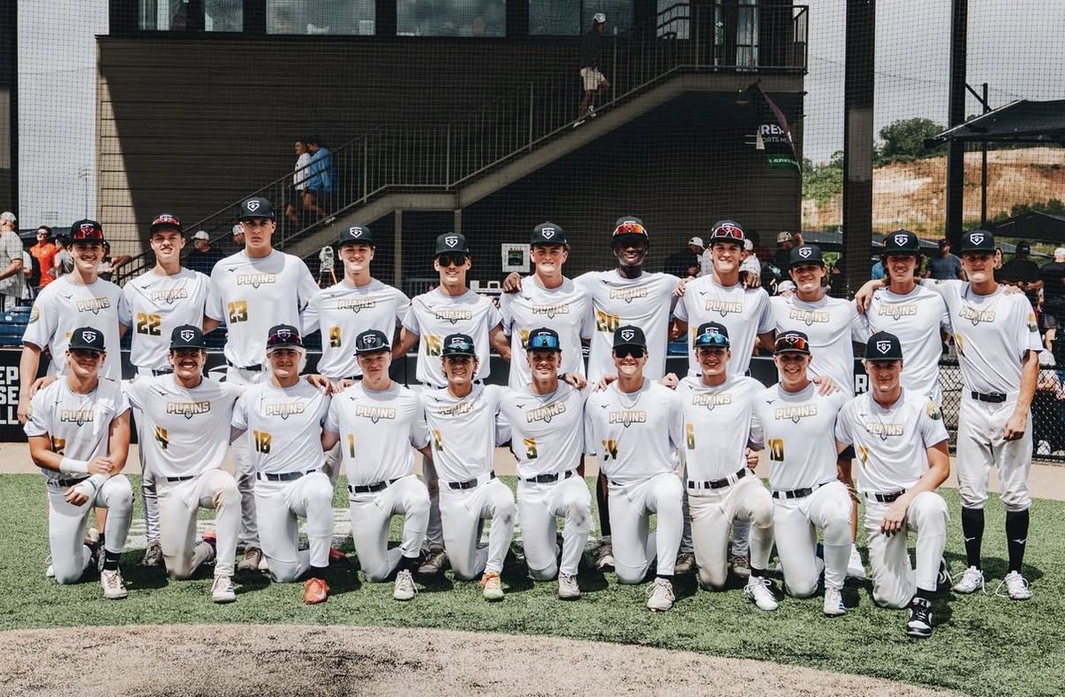CamdenBOlson's tweet photo. Great experience at #PBSFG26 representing Team Plains at LakePoint in Emerson, GA!
Thank you @AJuddy13 , @PBRobbyMagic  and @PrepBaseballMN for the opportunity! https://t.co/GPY5yD7nxJ