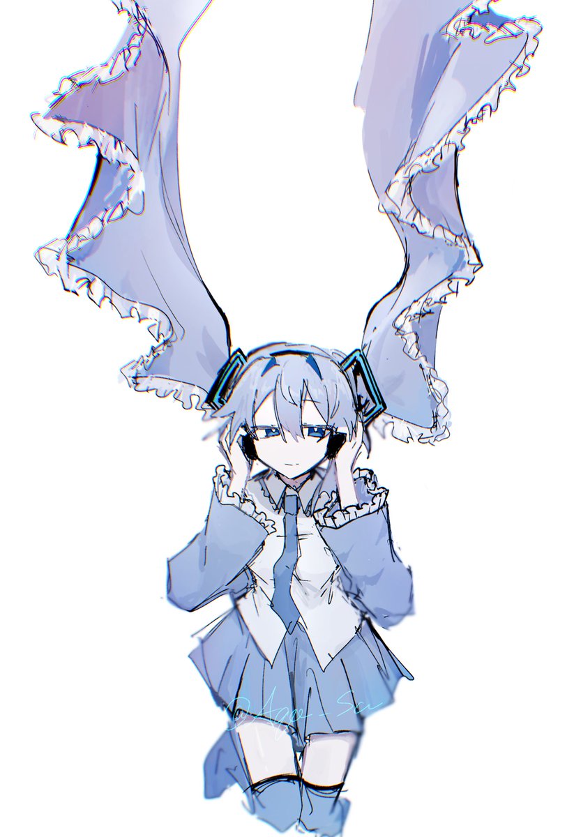 Aqa_Sw's tweet photo. どっかで見たフリルミクがかわいかったので
#初音ミク https://t.co/FpUFrctxTJ