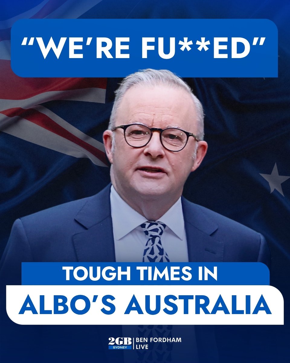 BenFordhamLive's tweet photo. Aussies are doing it tough under the Albanese Government. 

Fuel prices, interest rates and the cost of essentials are all increasing. 

And at the same time - the property market has collapsed. 

Listen to the details HERE.

🎧https://t.co/Su6uardItZ🎧 https://t.co/GTVm8IVynC