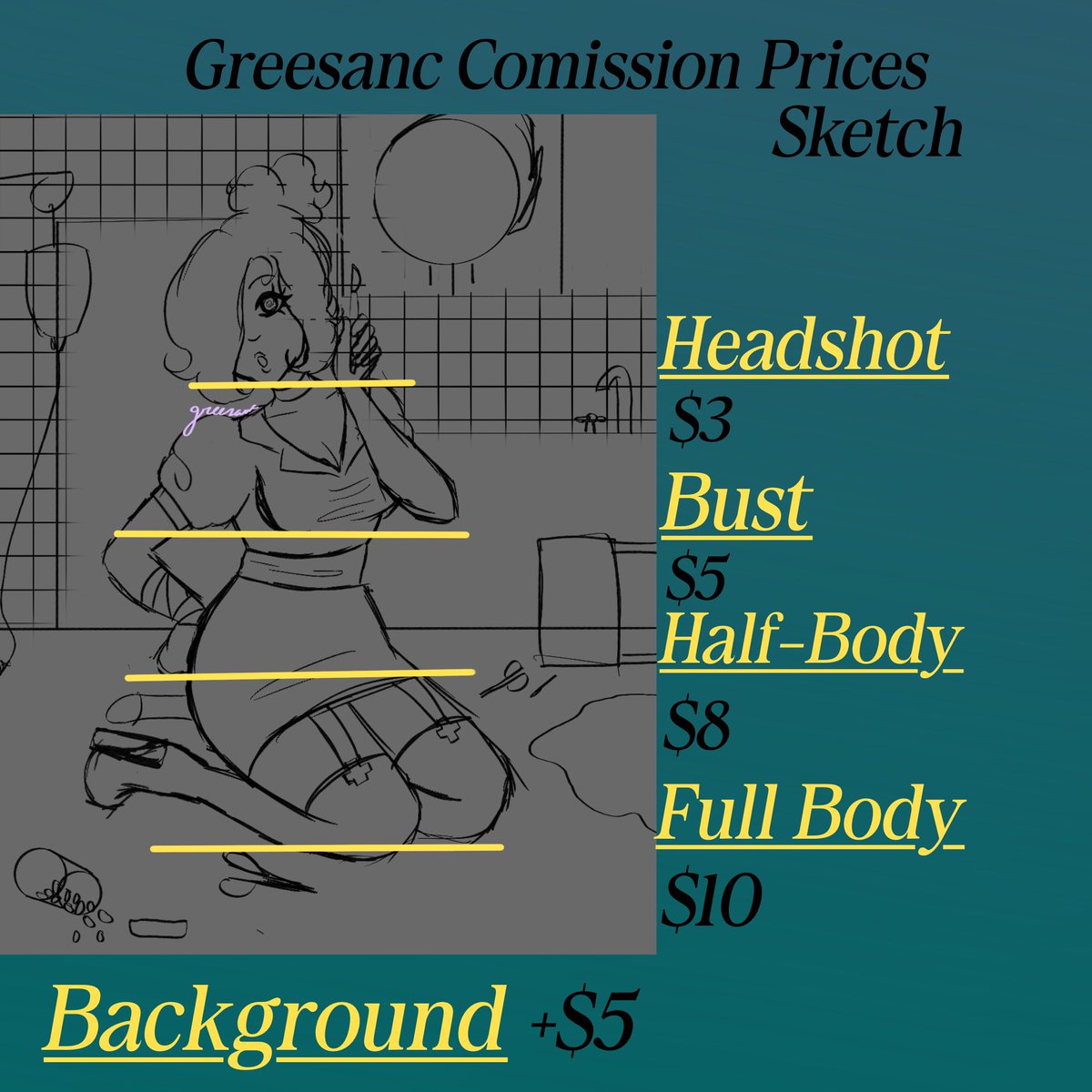 greesanc's tweet photo. my commission prices! more info in my carrd #digitalart #artcommissions https://t.co/VuHKwyQlJn
