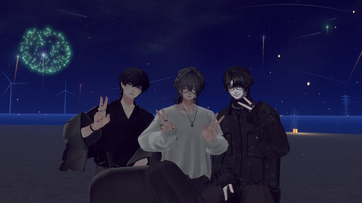 none06VR's tweet photo. 昨日は斑霞カフェ特別営業にお集まりいただきありがとうございました！
自分自身初キャストでド緊張でしたが
楽しい浴衣デートだったな☺️
写真は次に
  #HankaCafeBar  #VRChat https://t.co/0yXtEirZSU