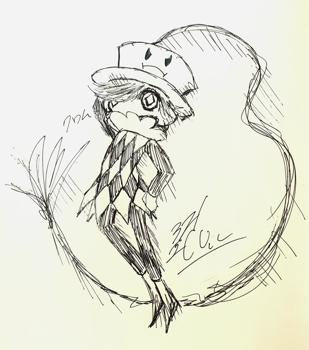 hzkillustration's tweet photo. 久々にクロム。
#おべけの館 #イラスト https://t.co/7WMfgMnwId
