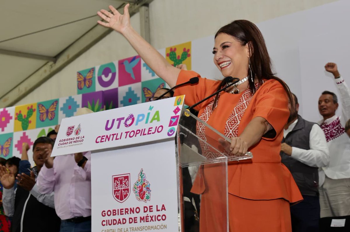 Clara Brugada Molina tweet media