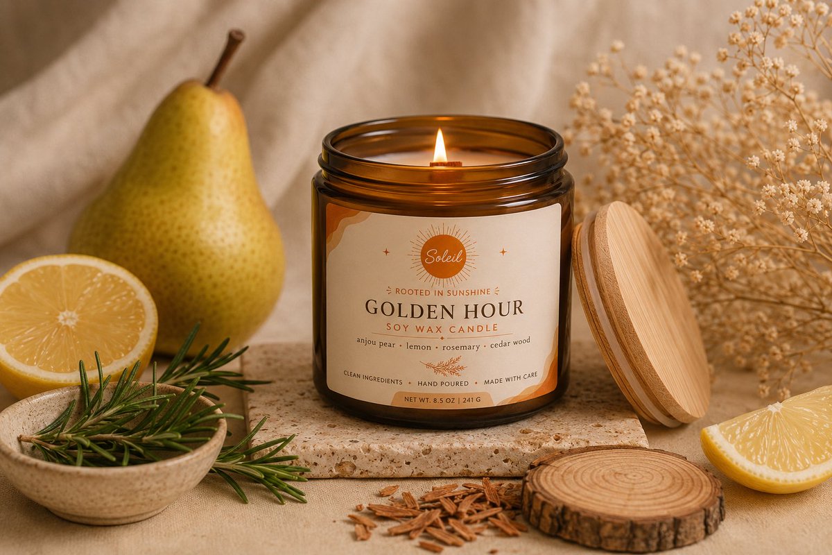 soleil_organics's tweet photo. From warm, comforting scents to clean, refreshing aromas, Soleil candles are handcrafted to make every space feel like home. ✨

Rooted in sunshine. Made with love.

Shop the collection today. 🌞

#Soleil #ShopSmall #FreshScents #SoyCandles #beeswax #RootedInSunshine https://t.co/ix8calY6sP