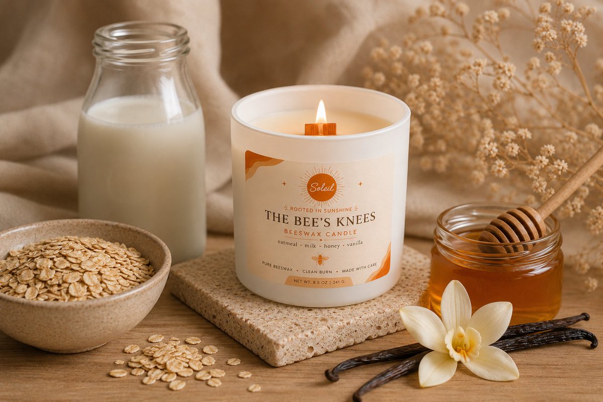 soleil_organics's tweet photo. From warm, comforting scents to clean, refreshing aromas, Soleil candles are handcrafted to make every space feel like home. ✨

Rooted in sunshine. Made with love.

Shop the collection today. 🌞

#Soleil #ShopSmall #FreshScents #SoyCandles #beeswax #RootedInSunshine https://t.co/ix8calY6sP