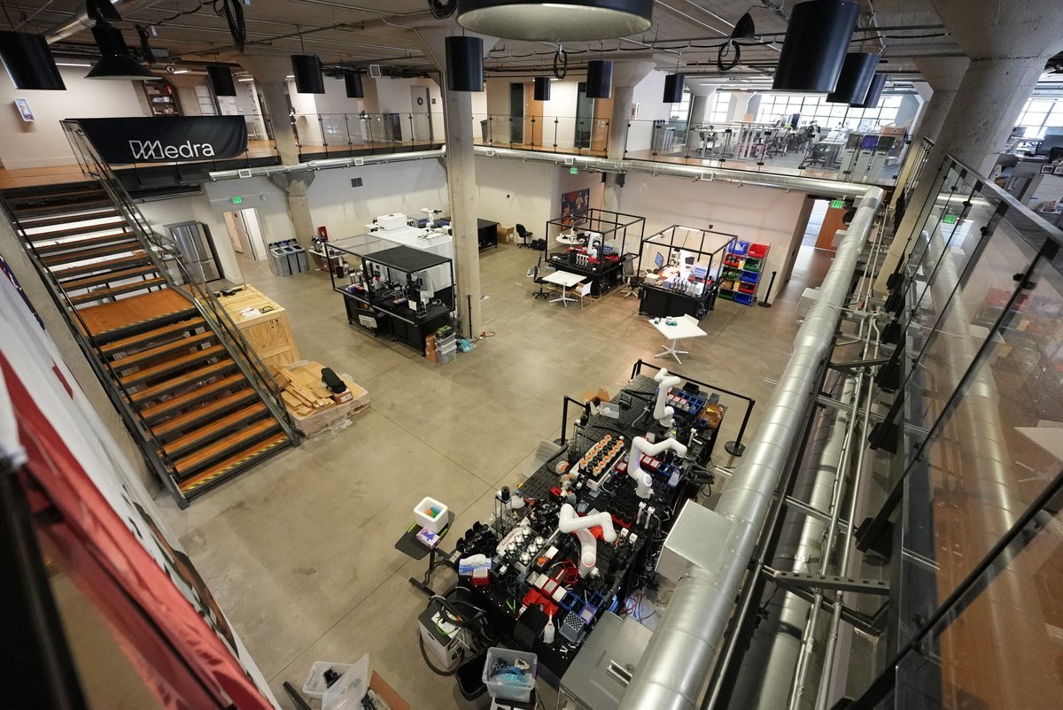 alexisohanian's tweet photo. Visited @medra_ai (776 co) in SF today! A glimpse into the future of medicine. Exciting times as we start building &amp; shipping the physical AI scientist platform. https://t.co/FLwHJGUPqF