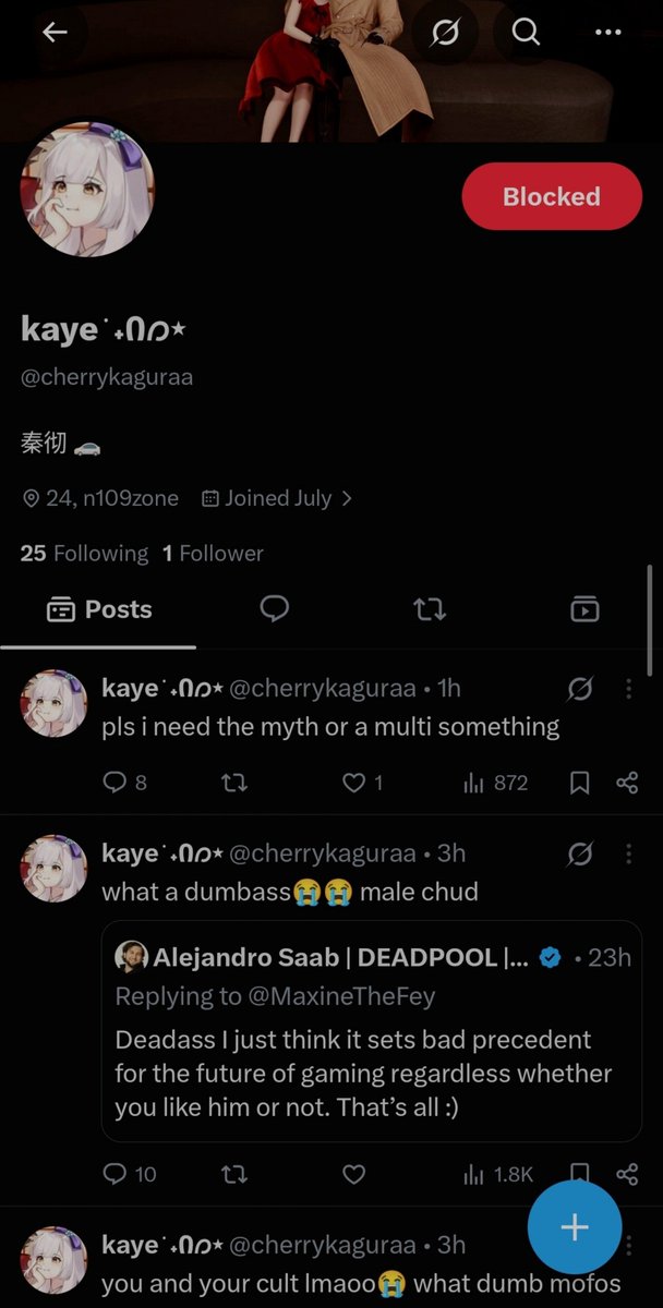 highpitchscrxam's tweet photo. Don't bother interacting‼️this acc was newly created simply for the purpose of harassment and trolling. Just block and report, y'all https://t.co/LIsCZCwyTP