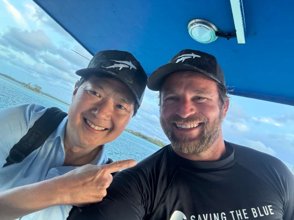 savingtheblue's tweet photo. ‼️ TONIGHT ‼️ – Sunday 26th @ 8pm – K-Pop Shark Heroes

🦈 This Shark Week  special features world renowned comedian @kenjeong  and Grammy-winning artist @reiamimami  as they use the power of K-Pop to transform the perception of sharks in East Asia and across the globe.

📺 ON SCREEN TEAM - Saving the Blue Vice President and Lead Scientist @DrGuttridge was joined by paleontologist Sora Kim. 

👏 ACKNOWLEDGMENTS - Special thanks must go to @SharkWeek and The @Discovery Channel, to the entire Anomaly team, including videographers Mike Reid, @ABC4EXPLORE  and Duncan Brake. Gratitude must go to dive supervisors, medics, and many more that assisted and made this shoot possible.  Photos in this post @DrGuttridge @titoherrera @sharkweek and Anomaly.

#savingtheblue #sharkweek2026 #sharkweek #kpop #kpopsharkheroes
