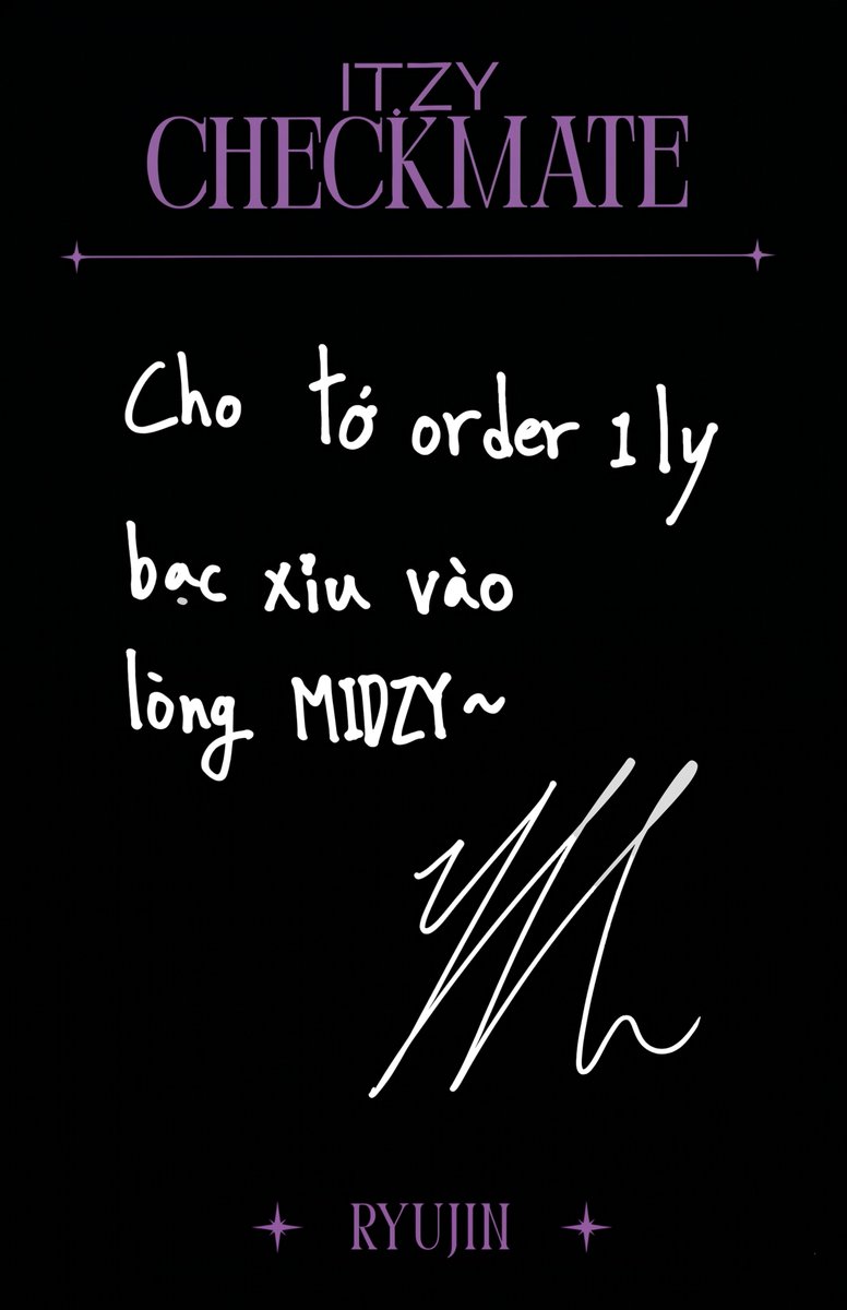 ITZY CHECKMATE Bandina POB 