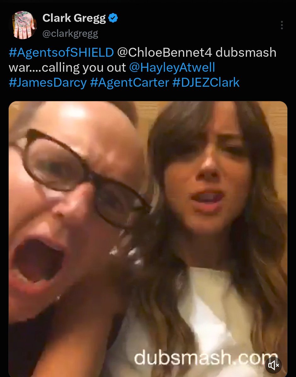 Thornathemighty's tweet photo. Where are people getting the idea that Hayley bullied Chloe bennet omg don't get me wrong it just shows how you have no idea who these people are.

Chloe and Haley literally had the most epic lipsink battle ever. It was AOS vs AC where they constantly killed it. Haley flying to https://t.co/7geGSH0KFN