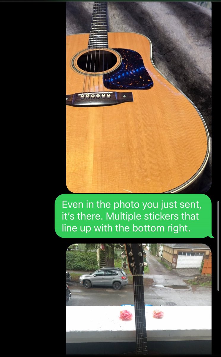 dogys_'s tweet photo. crazy how i found this guitar come up on facebook and convinced the person who stole it i would buy it from her after finding her phone number on whitepages and then just taking it back while the dude she was with smashed my mandolin against the back windshield of my ford focus https://t.co/YErIKpSXgd