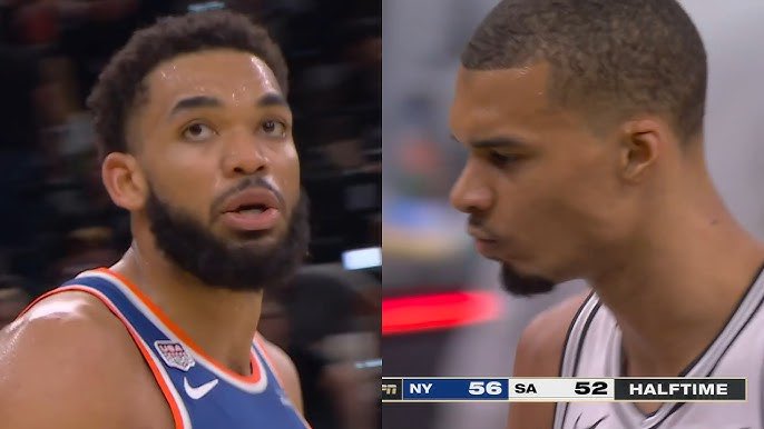TheNBABase's tweet photo. Karl-Anthony Towns on caught saying Victor Wembanyama "can't f*** with me" in the Finals:

“ I was just being competitive. I have tremendous confidence in my ability and what I do and the work I put in. It’s the finals, and you’re on the biggest stage against one of the best players in the world, and I wanted to prove again, after all these years, where I stand in the N.B.A.”

(Via @nytimes)