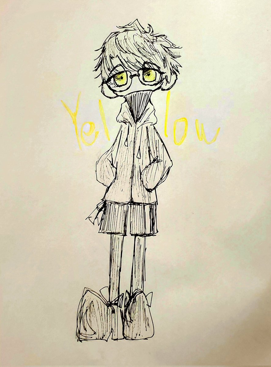 hzkillustration's tweet photo. Yellow
#Hzkイラストレーション #イラスト https://t.co/MQPgLJoStH