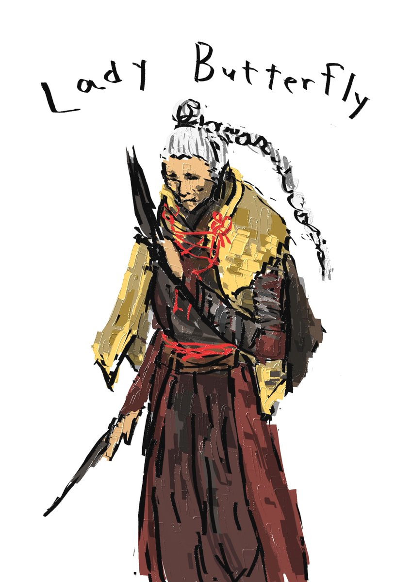 panrkgk's tweet photo. まぼろしお蝶
#SEKIRO https://t.co/JBjQpDCtfE