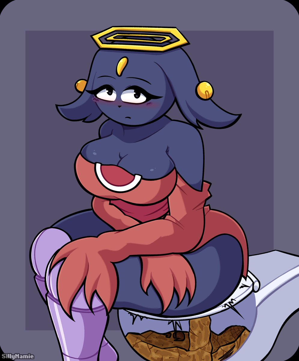 SillyNamie's tweet photo. [CW: Toilet use, farts, scat]

Happy birthday @notmypornaccou7! Here's a little gift from me >:3

Everyone give him good wishes. https://t.co/Xi6WTZjdDM