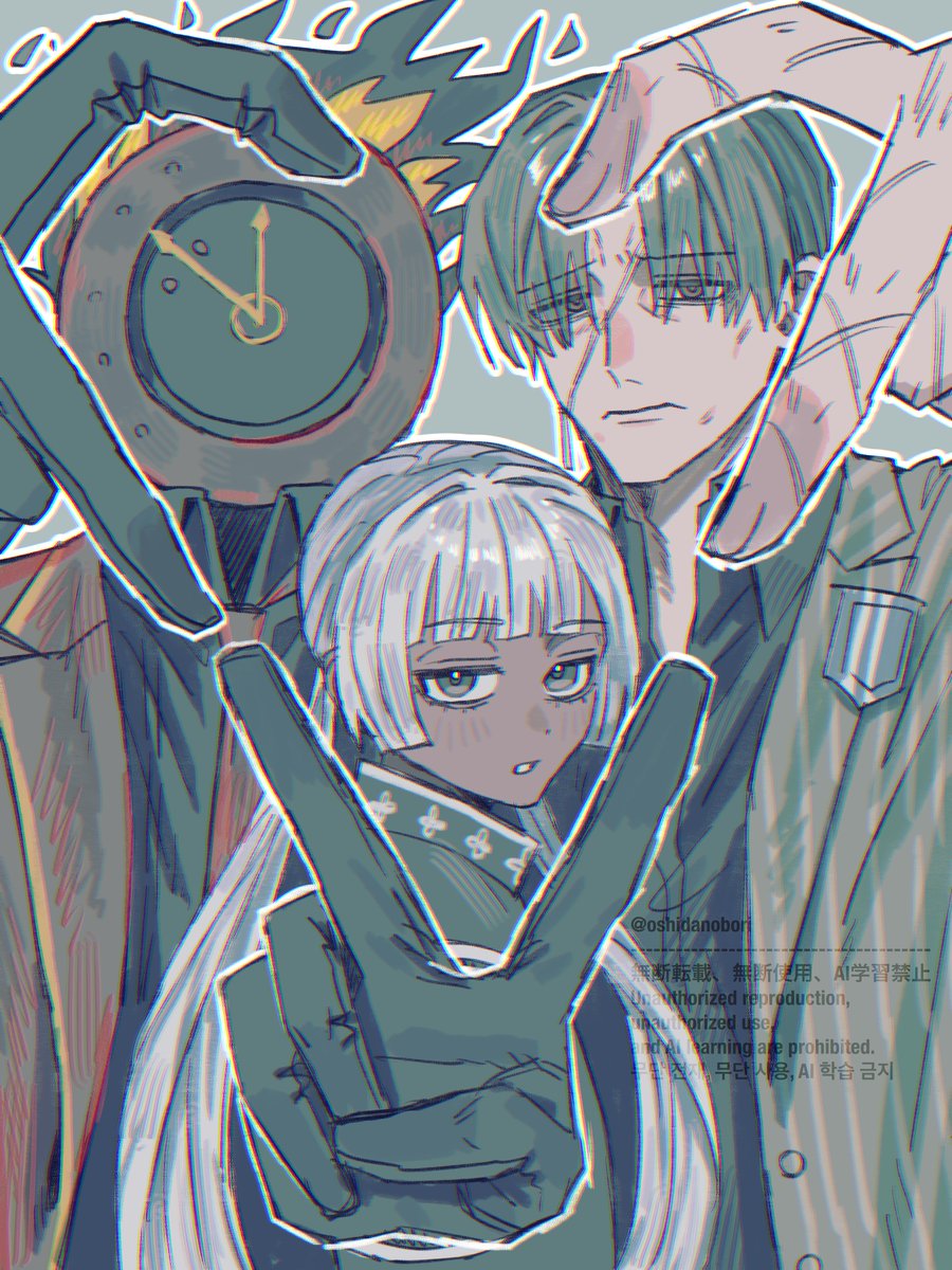 oshidanobori's tweet photo. 神曲組❤️🤍🖤 https://t.co/Sh3xDZvWrx