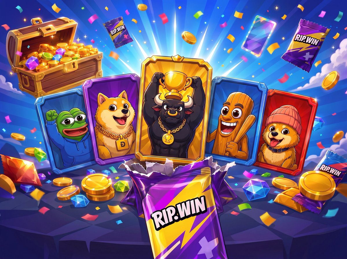 ripandwin's tweet photo. we built a gacha machine for memecoins.

you’re not finding the next 1000x scrolling new pairs.

you’re pulling it. https://t.co/94wqhUAZGJ