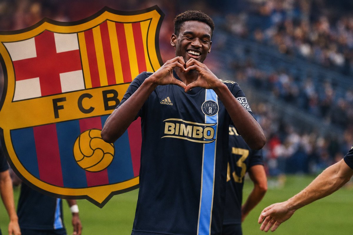 yanks_reporter's tweet photo. 🚨🇺🇸 Neil Pierre is being tracked by FC Barcelona, as confirmed by Spanish journalist Manu Vaquero. This follows earlier reports of interest after his loan spell in Denmark.

The 18 year old center back is enjoying a breakout season.

Nothing concrete at this stage - Barcelona are monitoring his progress.

Sources: @ManuVaquero_ @BarcaUniversal