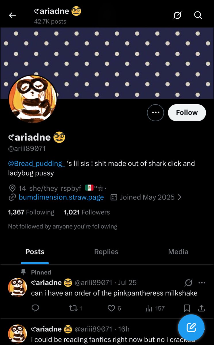 ariadne 😴 tweet media