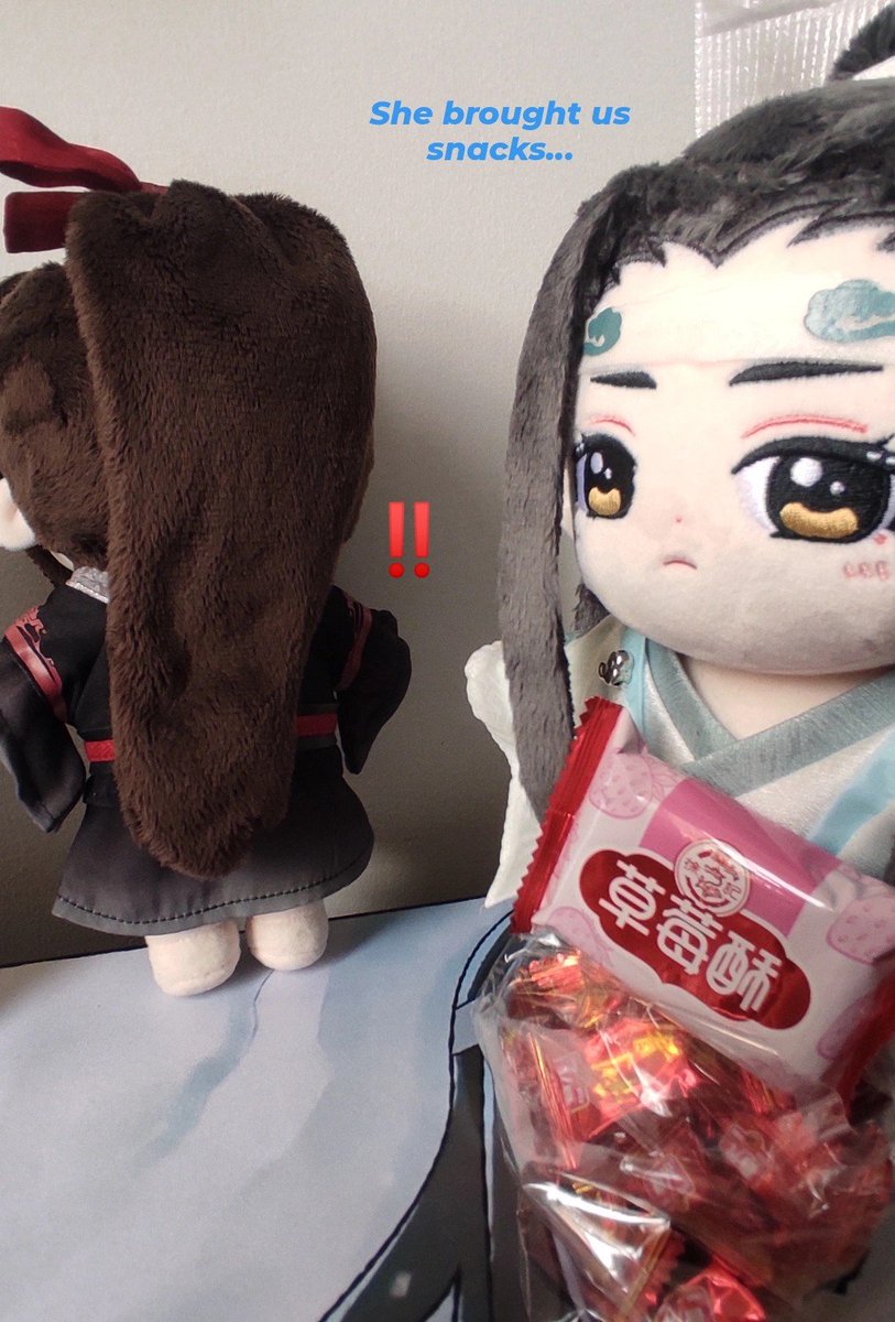 Xianventures's tweet photo. Xian Xian was angry...

#MDZS #Wangxian #Minidoll https://t.co/jCHax6LqoV