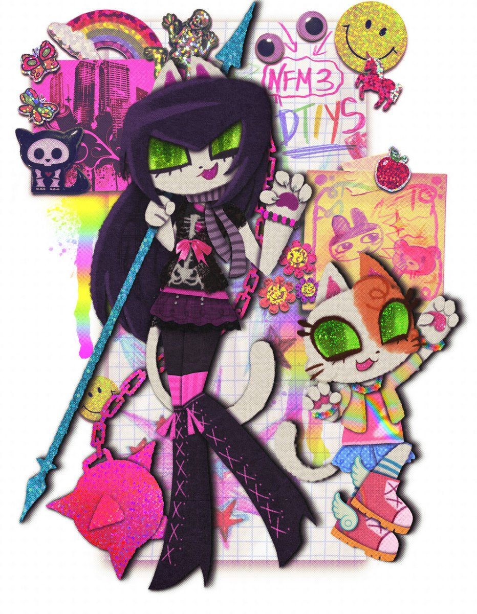 mishim0's tweet photo. My take on #nextfridayDTIYS ;3c
#NextFridayMagicalMeowMeow https://t.co/xL7N598jwl