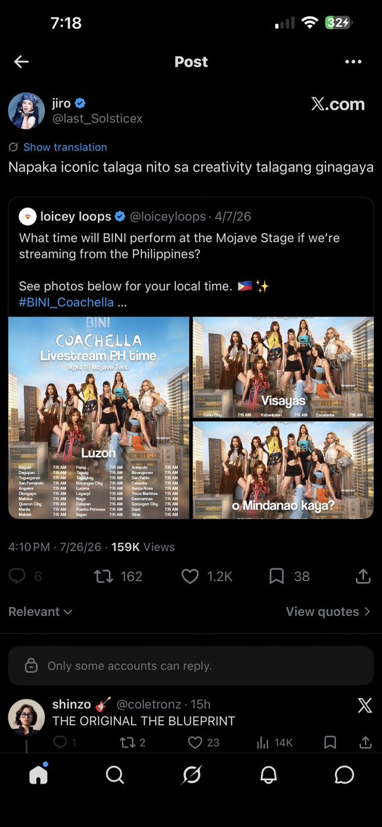 leizyko's tweet photo. @AlingBB_2018 Was wondering iba iba ba timezone sa LuzViMinda? Gusto ko sanang mag comment dun, kaya lang ayokong may masabing masama. Sorry not sorry, pero it’s effing ridiculous. Pinas yan eh, same timezone? Tas ecocompare sa ibang parts ng mundo. Juice coloured 🫩 https://t.co/m4sD8bkv03