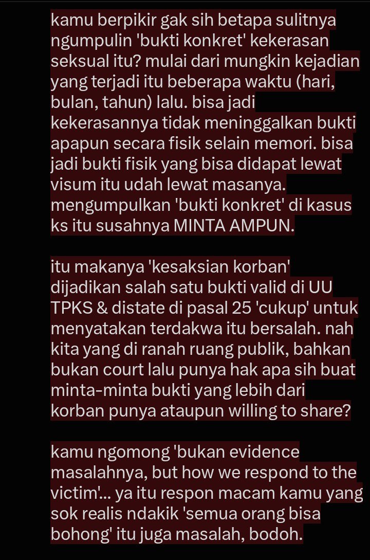 HAOINTIZ's tweet photo. @madeltangapung @ancaxa #hadeh. maaf bahasa aku kasar. capai &amp; kesal sekali melihat diskursus ini. tolong lah turun gunung dulu baru diskusi. ini sangat sangat enggak banget.

(lihat imej) https://t.co/Wo7g7AV1yz