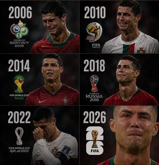 S3au_d's tweet photo. @iAhmad1_xx @RM4Arab يقولون رونالدو المنتهي وجمهور رونالدو المنتهي بالعناية المركزه سبب كاس العالم وعلاجه ميسي https://t.co/6gmXigqC1W