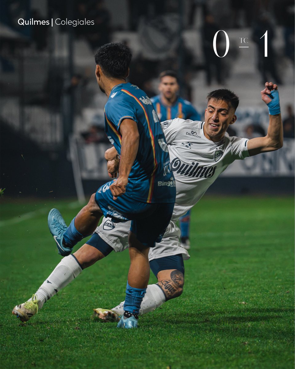 qacoficial's tweet photo. 🔵⚪️ 𝐅𝐈𝐍 𝐃𝐄𝐋 𝐏𝐀𝐑𝐓𝐈𝐃𝐎

#AhoraQuilmes https://t.co/U56R0yluGi