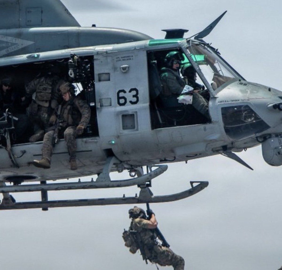 OgAn0n661's tweet photo. And I’ve been telling y’all for two weeks now that they’re currently running comms through HELO posts. 
And guess what military vehicle Trump happened to include in his time travel movie poster? 

Don’t ever doubt the big dog! 
The big dog is always right! 
(That’s a quote from The Fugitive BTW)

Anyhoo here’s more Helo comms, this one is again referencing Drop 63. This is at least twice that I know of. It’s clearly getting down to the nitty gritty IMO.