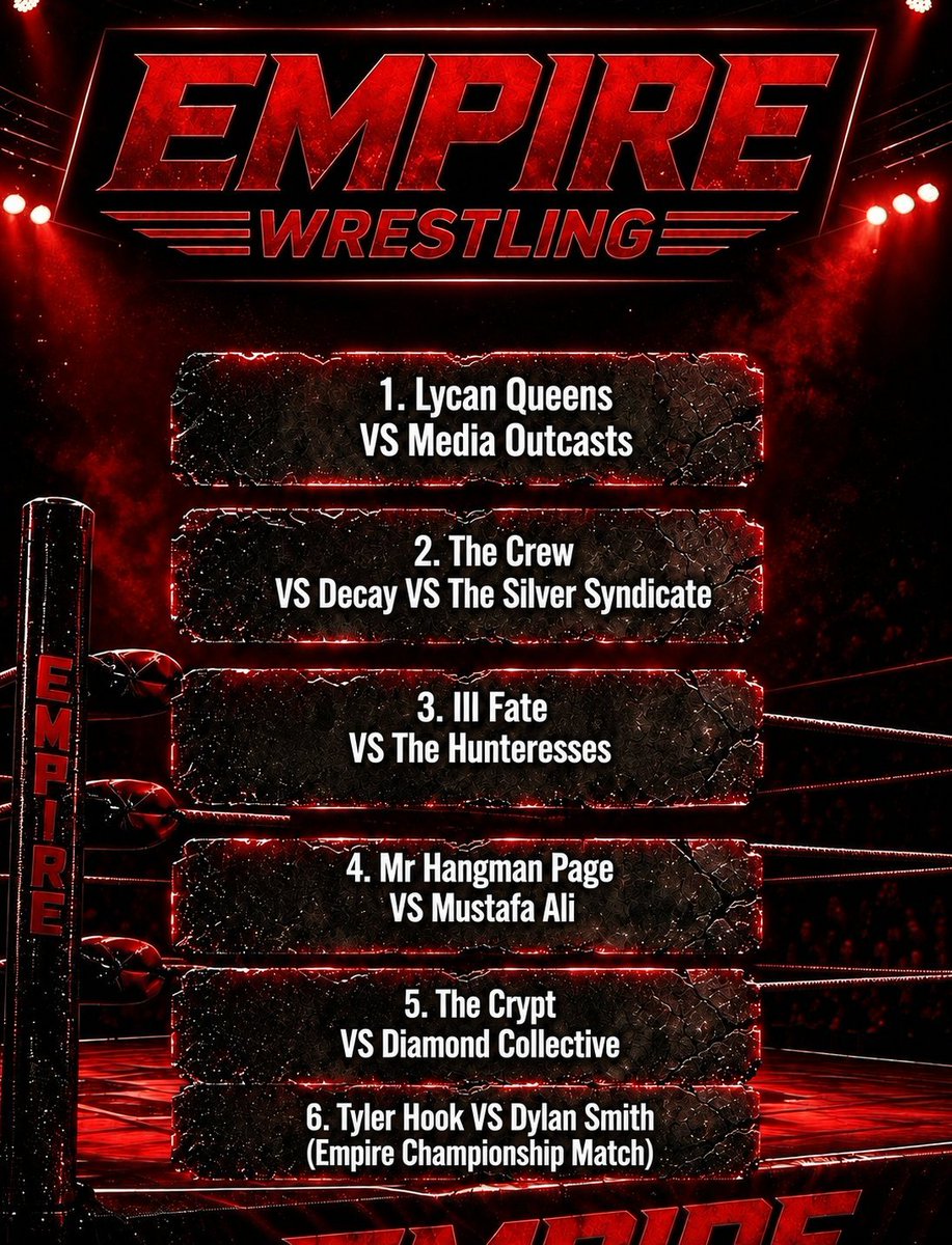 ElevateWrestle's tweet photo. Welcome To Empire Wrestling Episode 3

https://t.co/qfFRstCk0u https://t.co/PDuD93LXRt