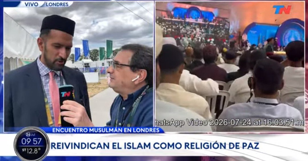 Trumperizar's tweet photo. En medio de la campaña anti-argentina, los soretes de TN fueron a Londres para reinvindicar y promocionar el Islam

"La religión de la paz"

Agenda 2030 en estado puro, no queremos cabezas de toalla en nuestro país. https://t.co/84bbOQOc2k