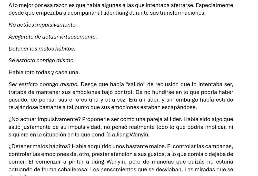 Seika_Lerki's tweet photo. Siempre amo explorar las reglas de Gusu cuando escribo a Lan Xichen, no solo cómo podrían restringirlos sino como se las van rompiendo, cómo la interacción con Jiang Wanyin hace que termine por no seguirlas o entrar en grises. #LanXichen #Jiangcheng #xicheng https://t.co/GgjqTbt6pt
