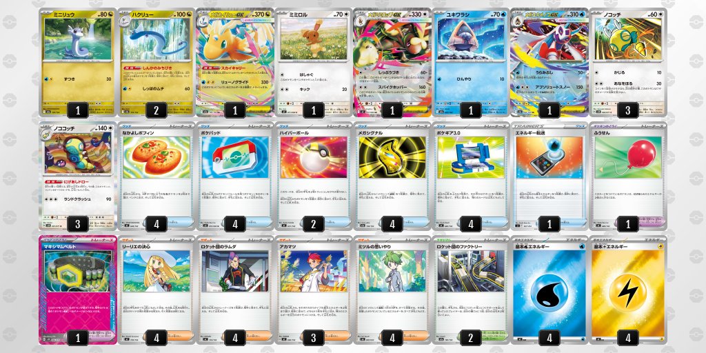 gebstournament's tweet photo. #BFビルドフロンティア
仮想デッキ及び提出した禁止カードです
トリプルメガはゲーム感がよくわからなかったので、倒れないと倒すの両立を目指して
逆オリパは、エネ加速を複数種類搭載し、どれが落ちても戦えるダークボックスで
提出物：④＝事前、①②③＝各試合開始前
答え合わせ楽しみ😊 https://t.co/jYZy6dzPdC