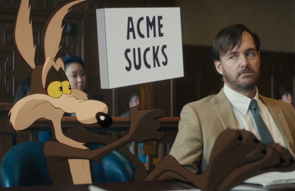 jairojimenez_'s tweet photo. COYOTE VS. ACME is a classy triumph: hilarious, clever, and with an emotional core that catches you completely off guard. Packed w/ lethal corporate satire and a Coyote who finally becomes a cult hero. A total gem that more than delivers. https://t.co/BNvZ8q8Trd